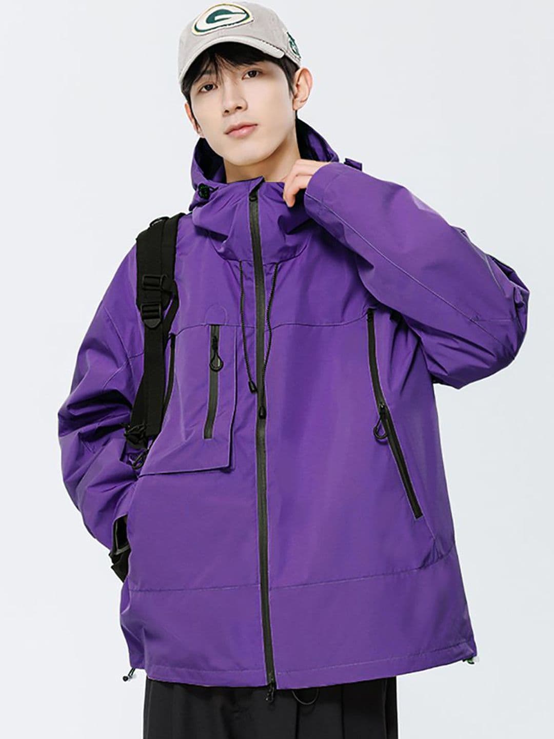StyleCast x Revolte Men Hooded Tailored Jacket - view 1