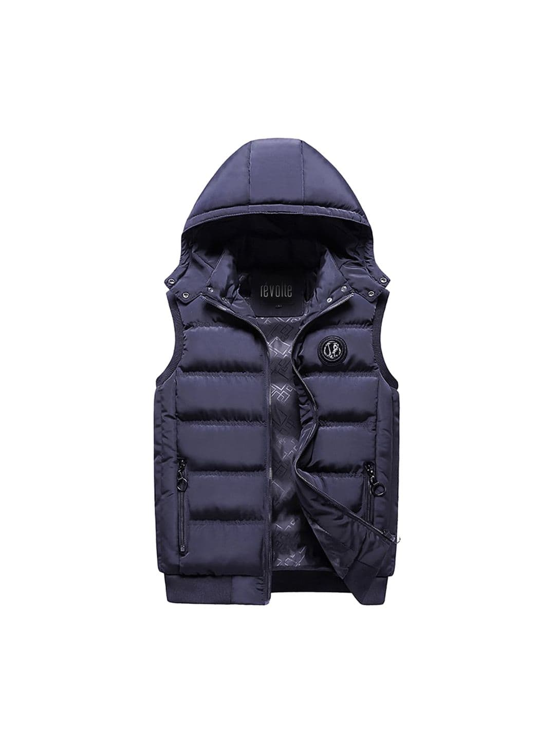 StyleCast x Revolte Hooded Quilted Casual Jacket - view 1