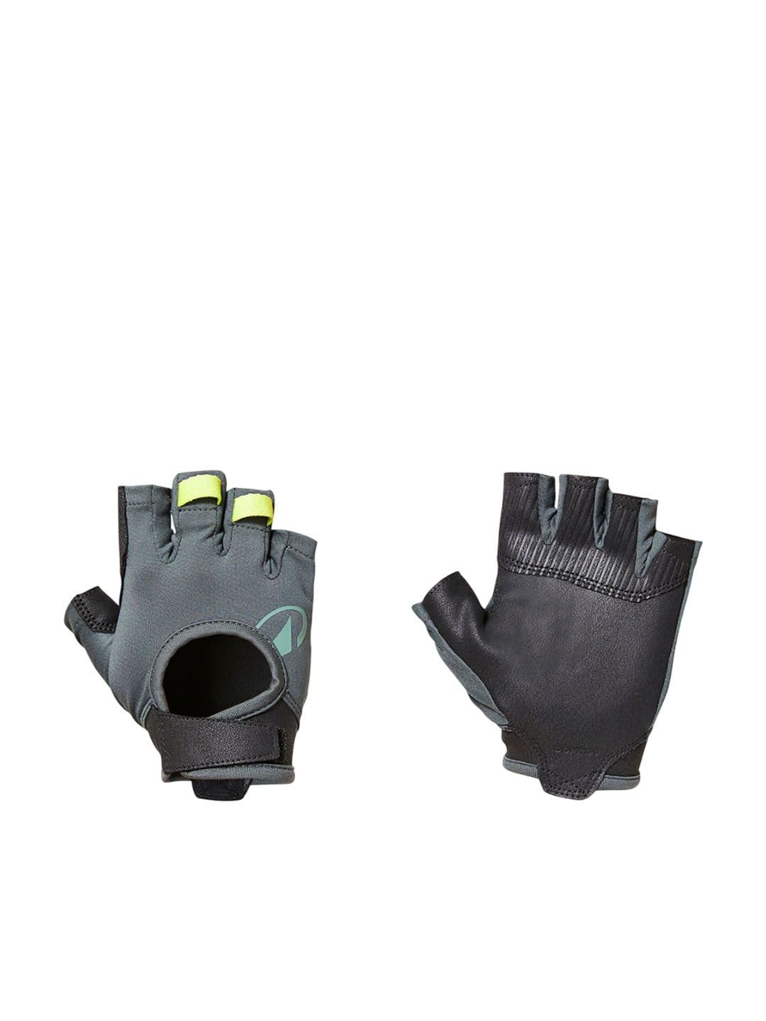 Decathlon Domyos - Unisex Grey Moisture Management Sport Gloves - view 1