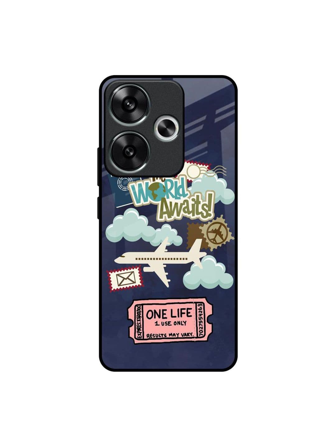QRIOH Floral Printed Poco F6 5G Back Case Mobile Accessories - view 1