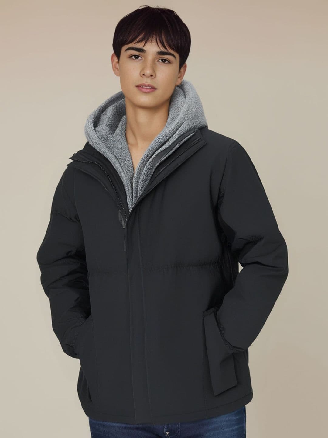 StyleCast x Revolte Men Parka Jacket - view 1