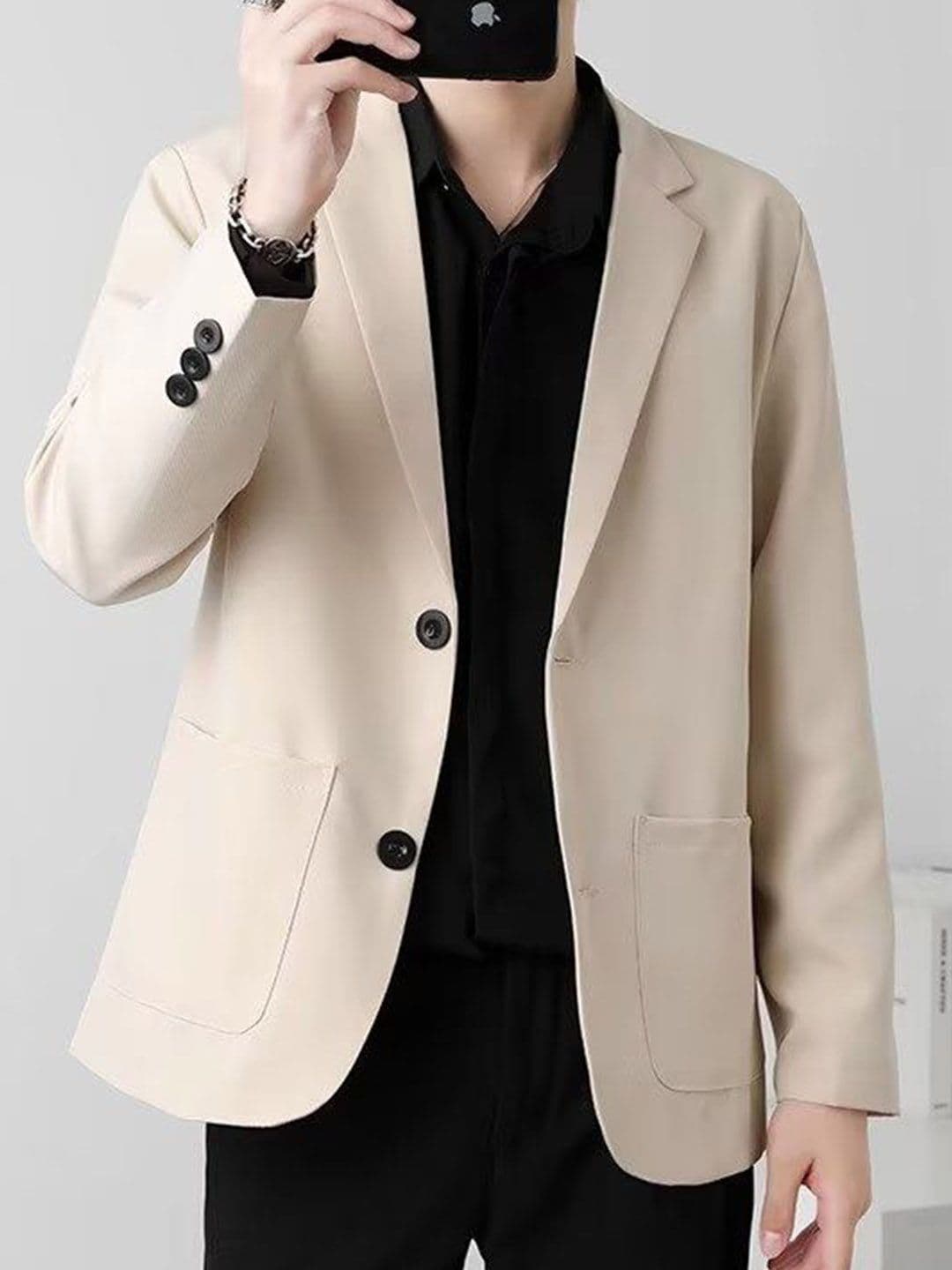 StyleCast Men Single Breasted Blazer - view 1