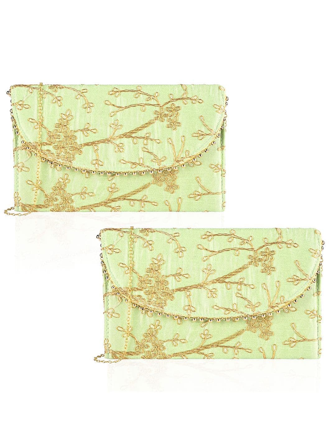 Kuber Industries Set Of 2 Embroidered Purse Clutches - view 1