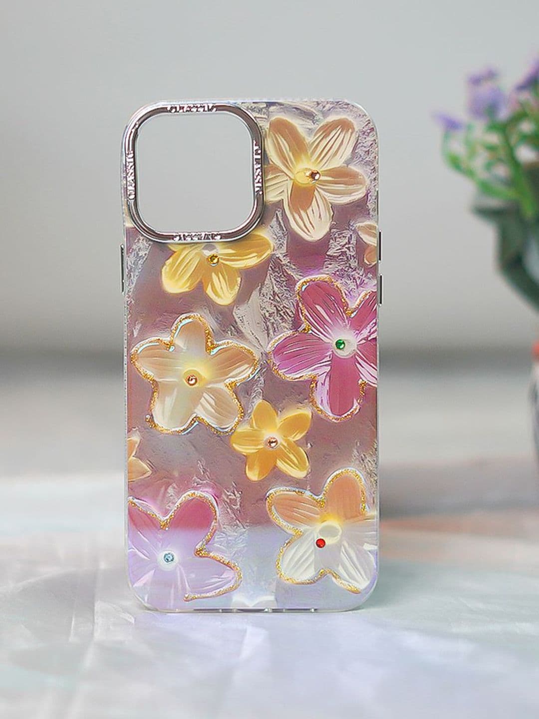 PEEPERLY Floral Printed iPhone 12 Pro Max Back Case Mobile Accessories - view 1