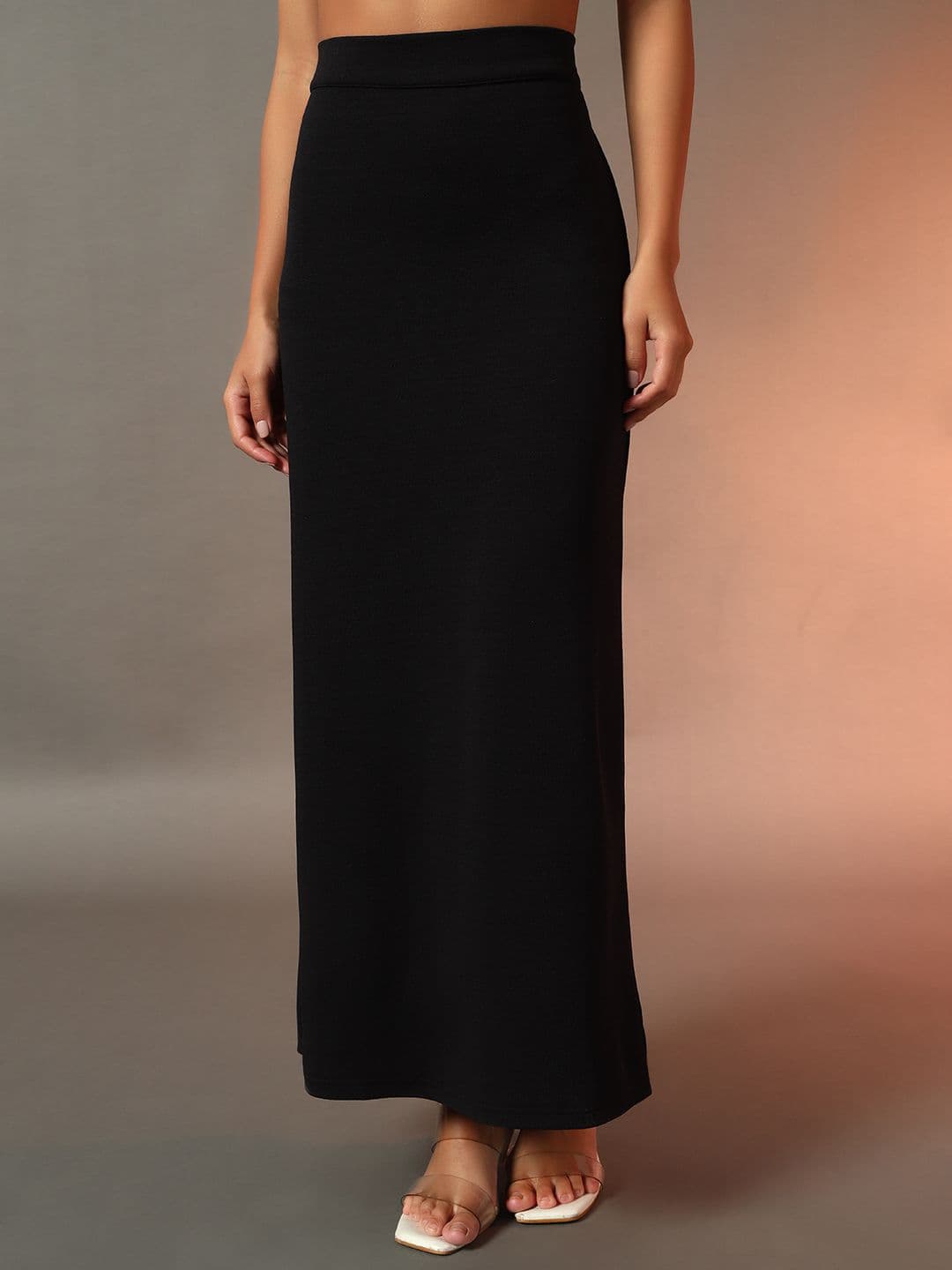 Trend Arrest Straight High-Waist Maxi Skirt - view 1