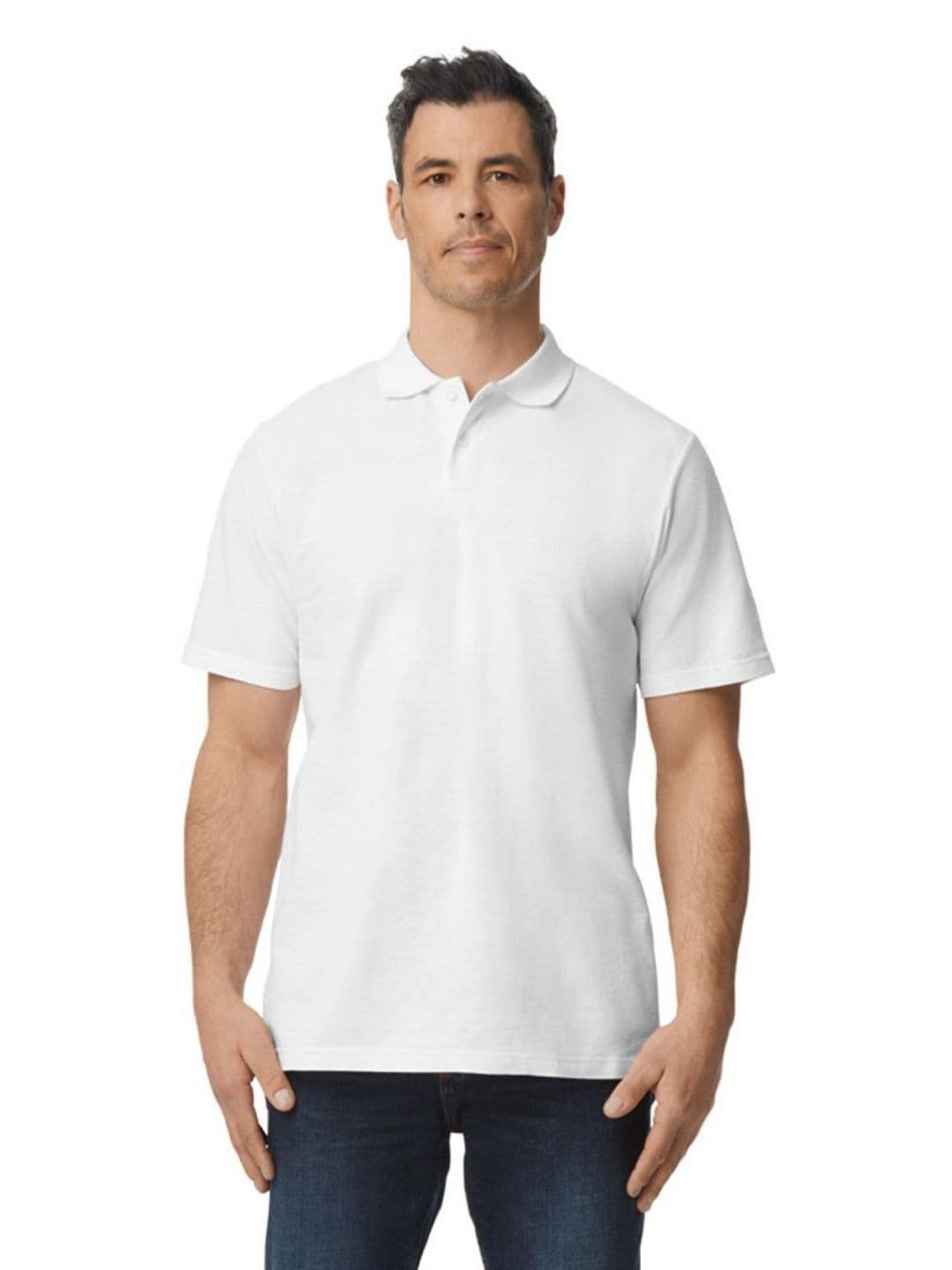 Gildan Men Polo Collar T-shirt - view 1