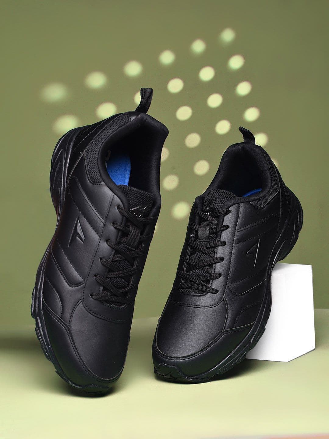 Bata Men PU Round Toe Lace-Ups Sneakers - view 1
