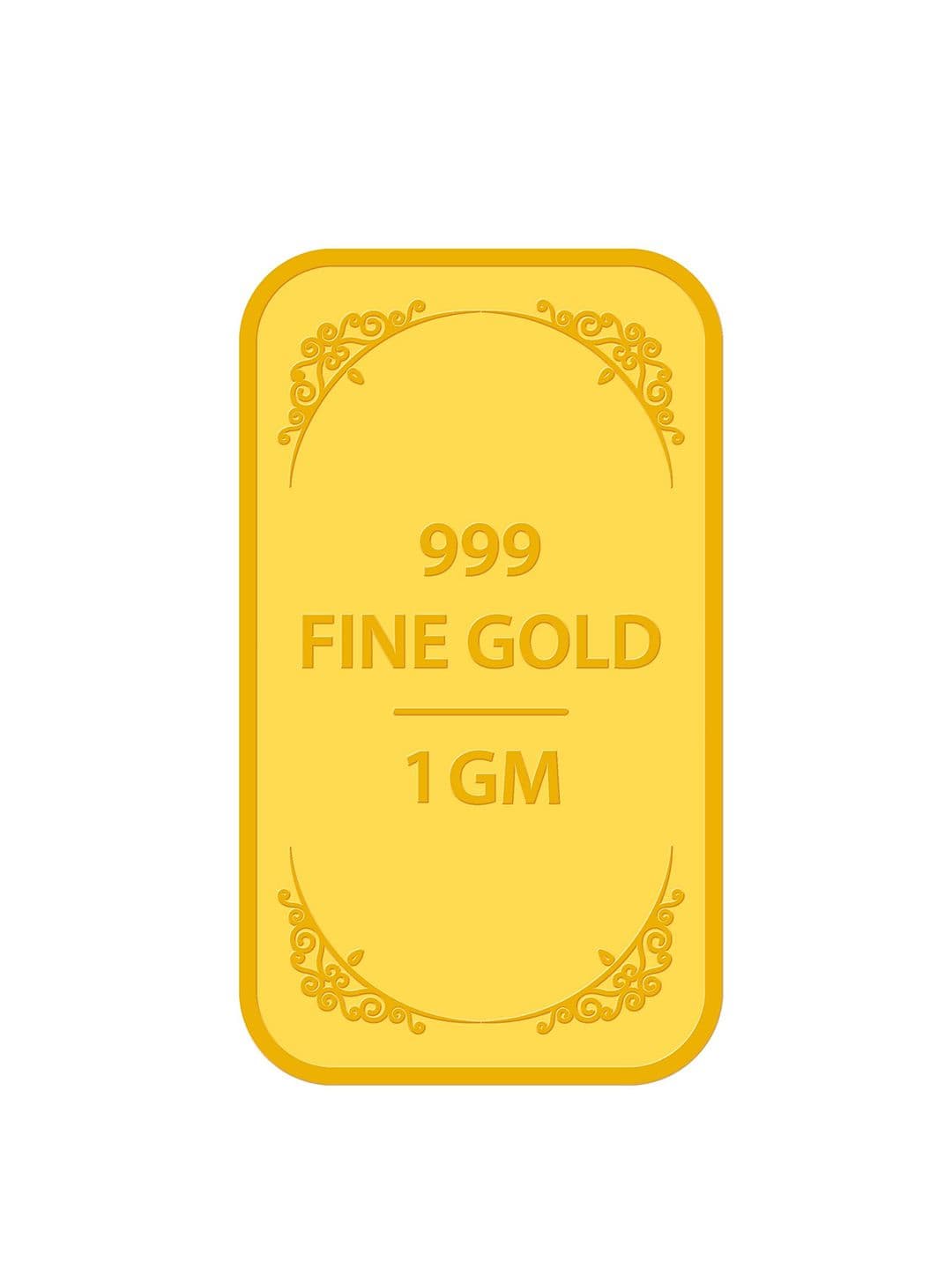 Muthoot Pappachan 24Kt Gold 999 Gold Bar 1 GM - view 1