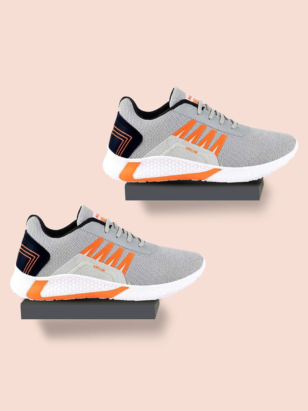 Aircum Men Mesh Walking Non-Marking Shoes - view 1