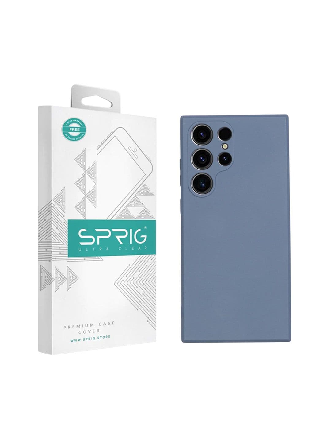 SPRIG Samsung Galaxy S24 Ultra TPU Matte Back Cover - view 1