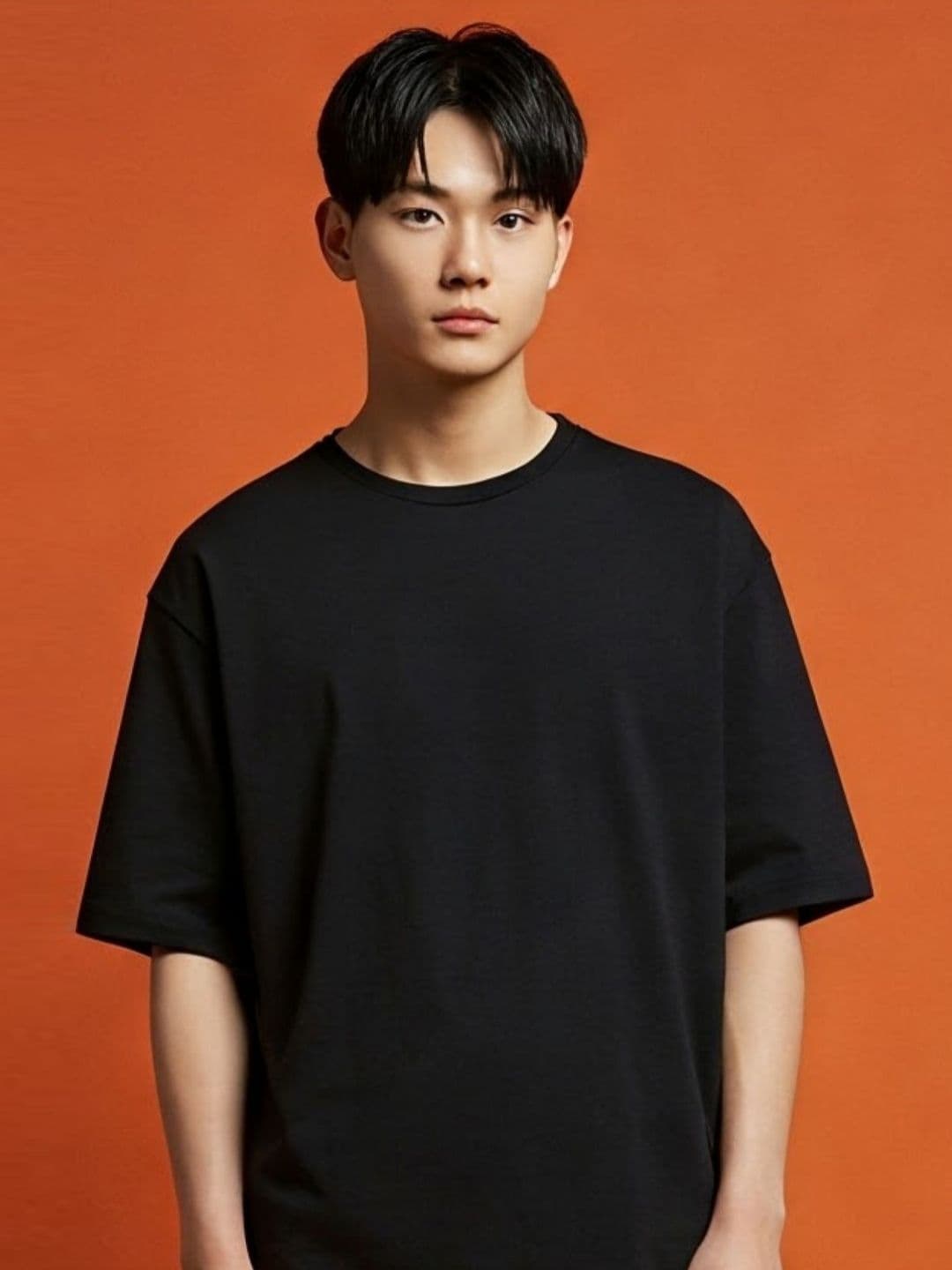 SMAN Round Neck Oversized Casual T-shirt - view 1