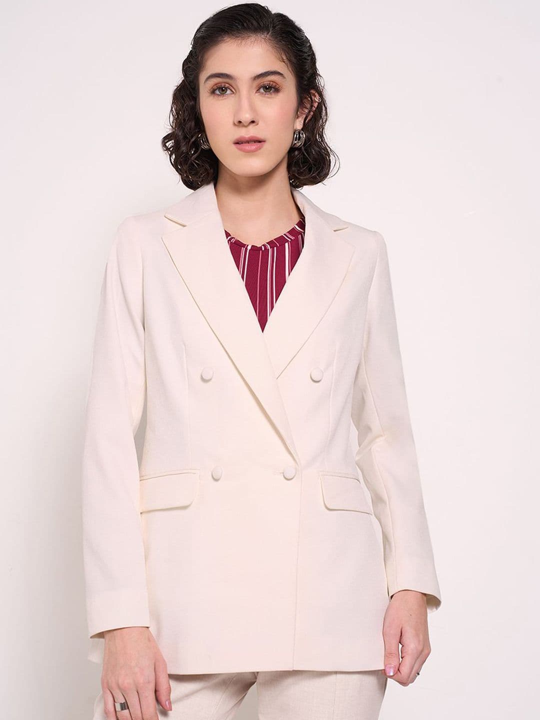 Annabelle by Pantaloons Double-Breasted Formal Blazers - view 1