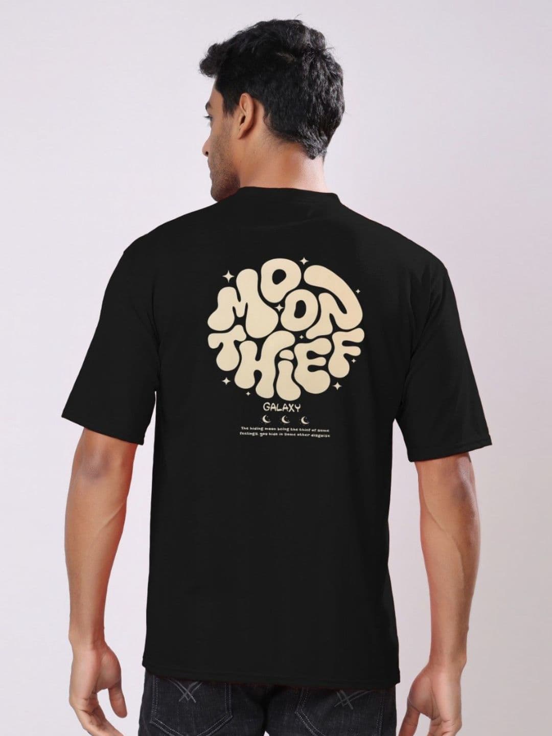 TQH Men Typography Printed Oversized Longline T-shirt - view 1