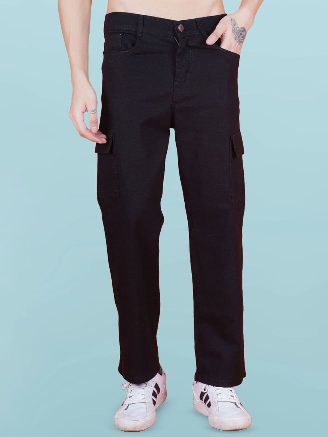 SZN Men Classic Boyfriend Fit Highly Distressed Jeans - view 1