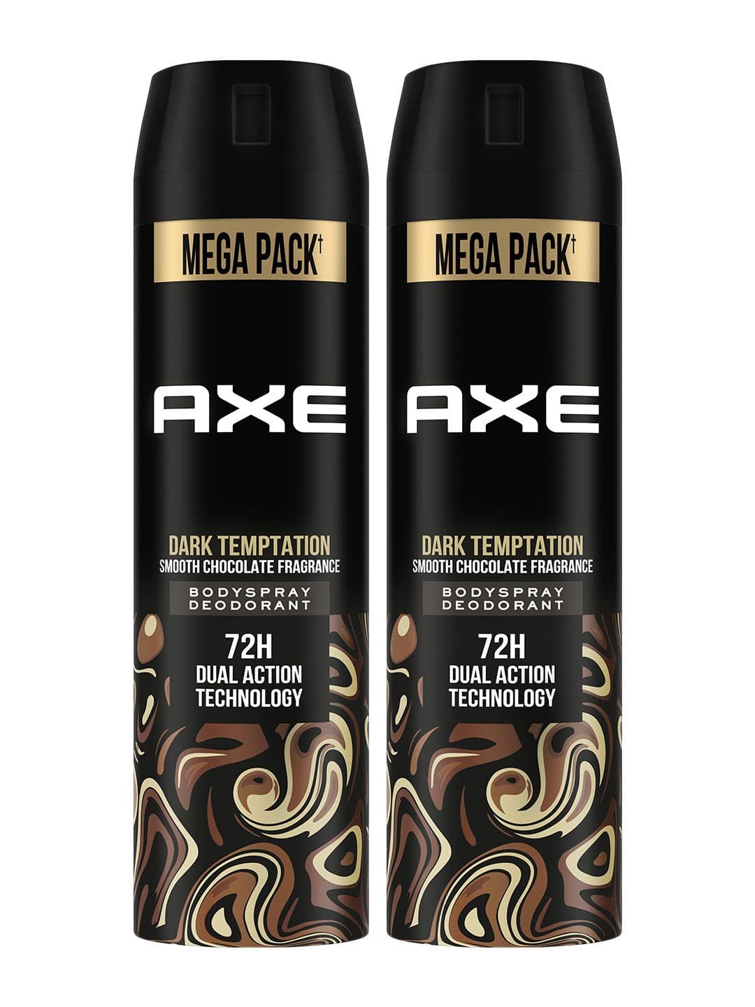 AXE Men Set of 2 Dark Temptation Long Lasting Deodorant Bodyspray - 215 ml each - view 1