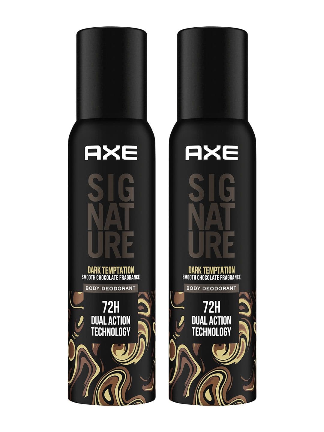 AXE Men Set of 2 Signature Dark Temptation Long Lasting Body Deodorant - 200 ml each - view 1