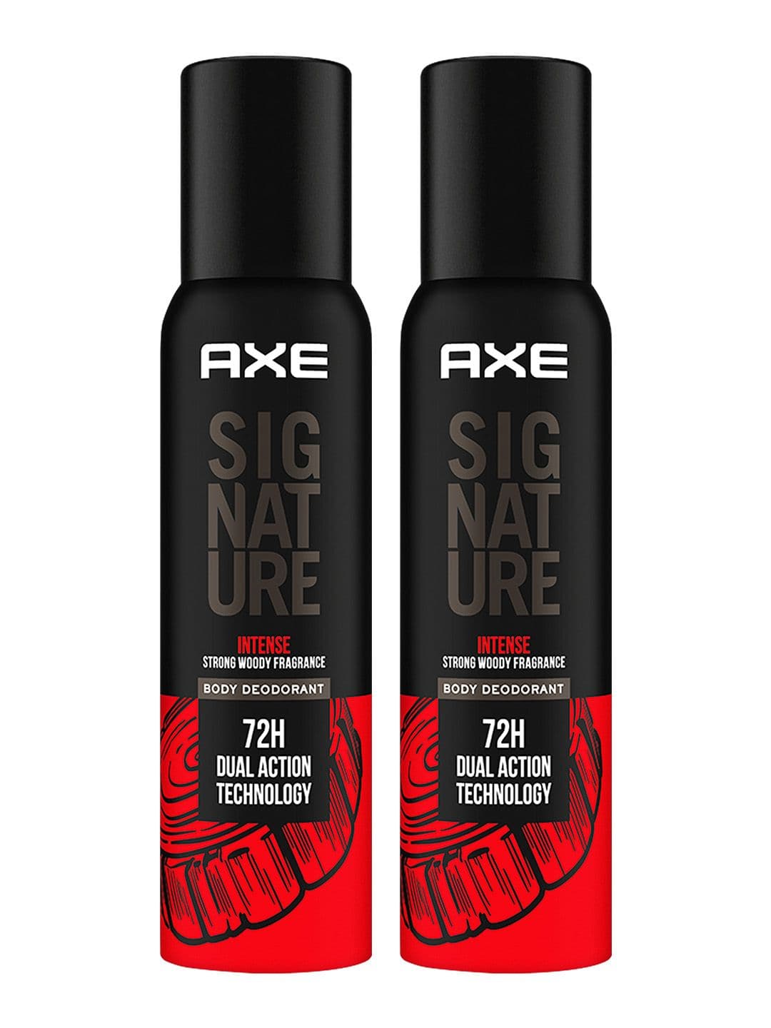AXE Men Set of 2 Signature Intense Long Lasting Body Deodorant - 154 ml each - view 1
