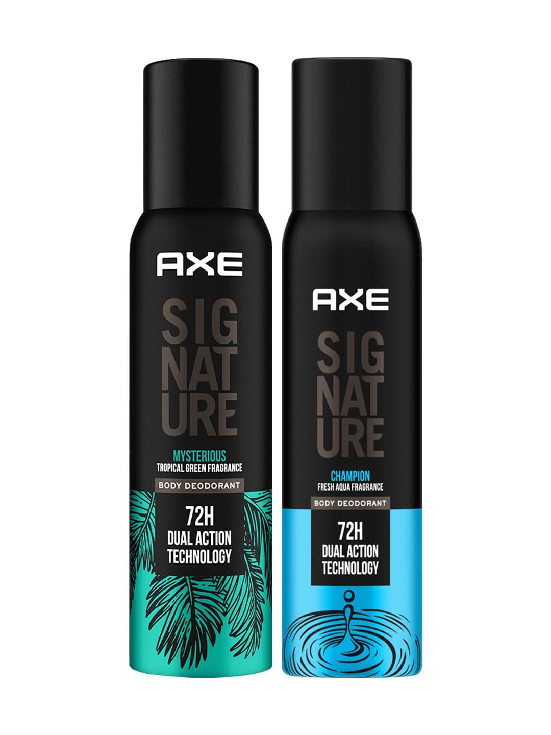 AXE Pack Of 2 Signature Champion & Mysterious Body Spray For Men - 200ml Each - view 1