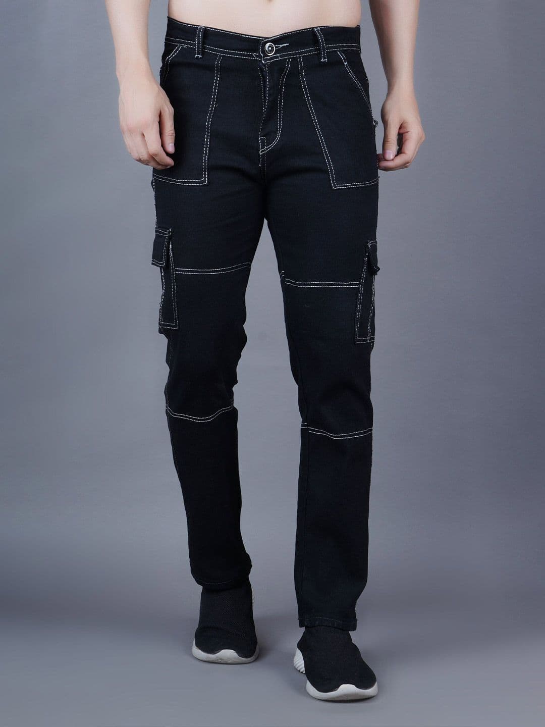 SZN Men Classic Regular Fit Mid-Rise Jeans - view 1