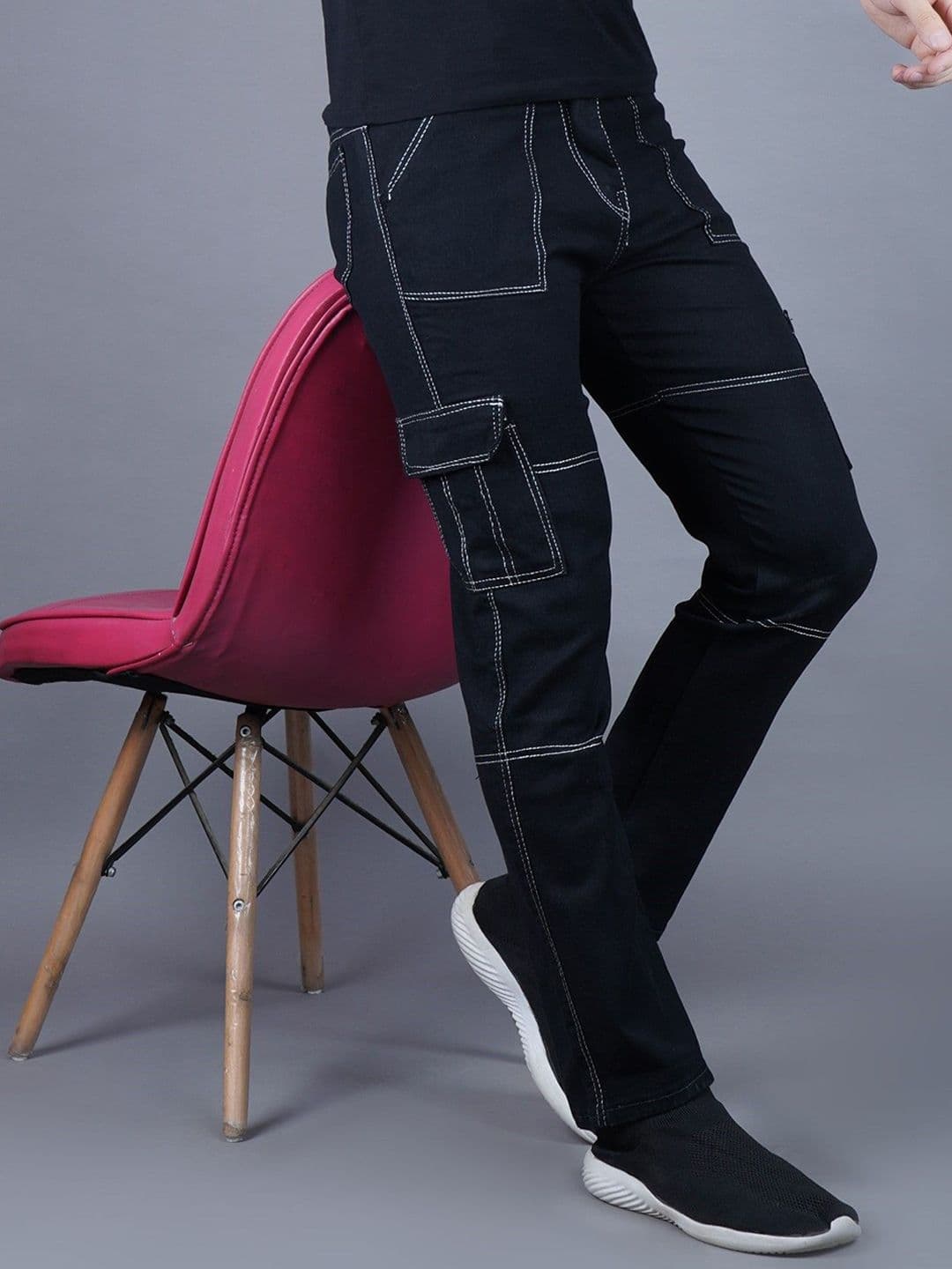 SZN Men Regular Fit Denim Classic Slash Knee Jeans - view 1