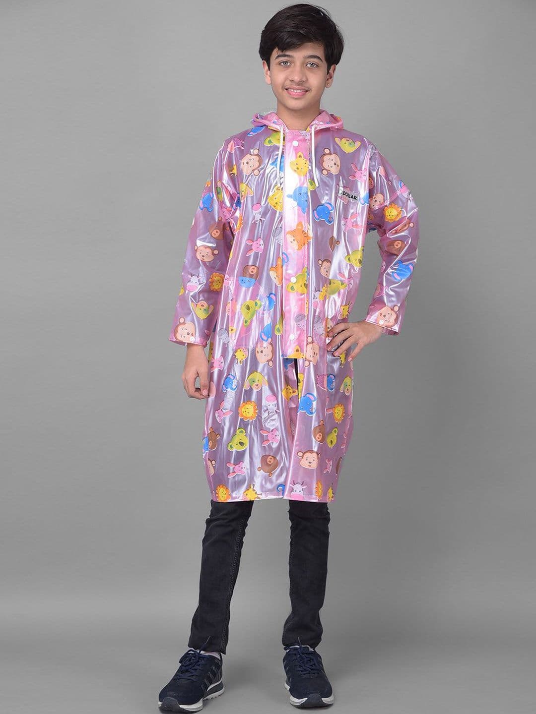Dollar Boys Printed Rain Jacket - view 1