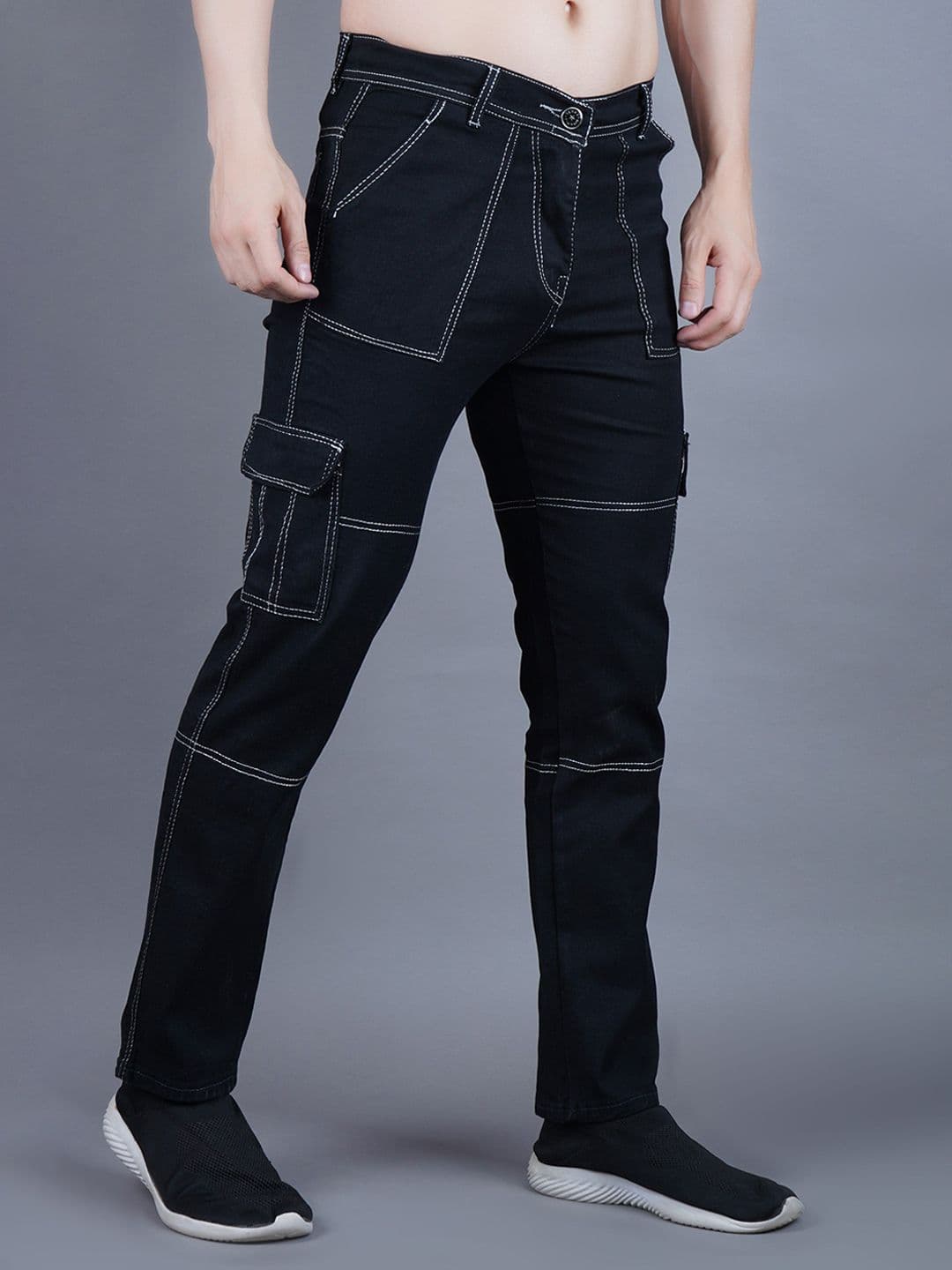 SZN Men Classic Straight Fit Mid-Rise Jeans - view 1