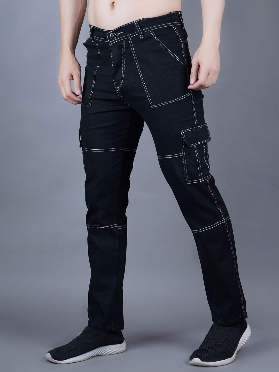 SZN Men Classic Jogger Cargo Jeans - view 1