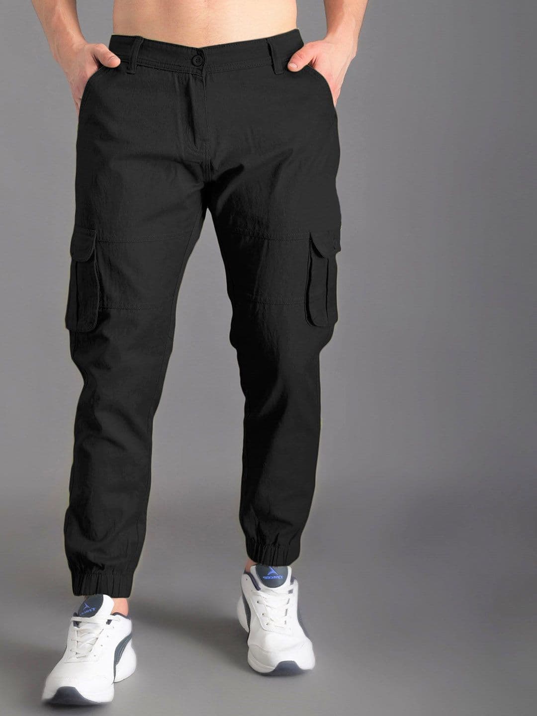 ZAYSH Men Cotton Jogger Fit Mid-Rise Jeans - view 1