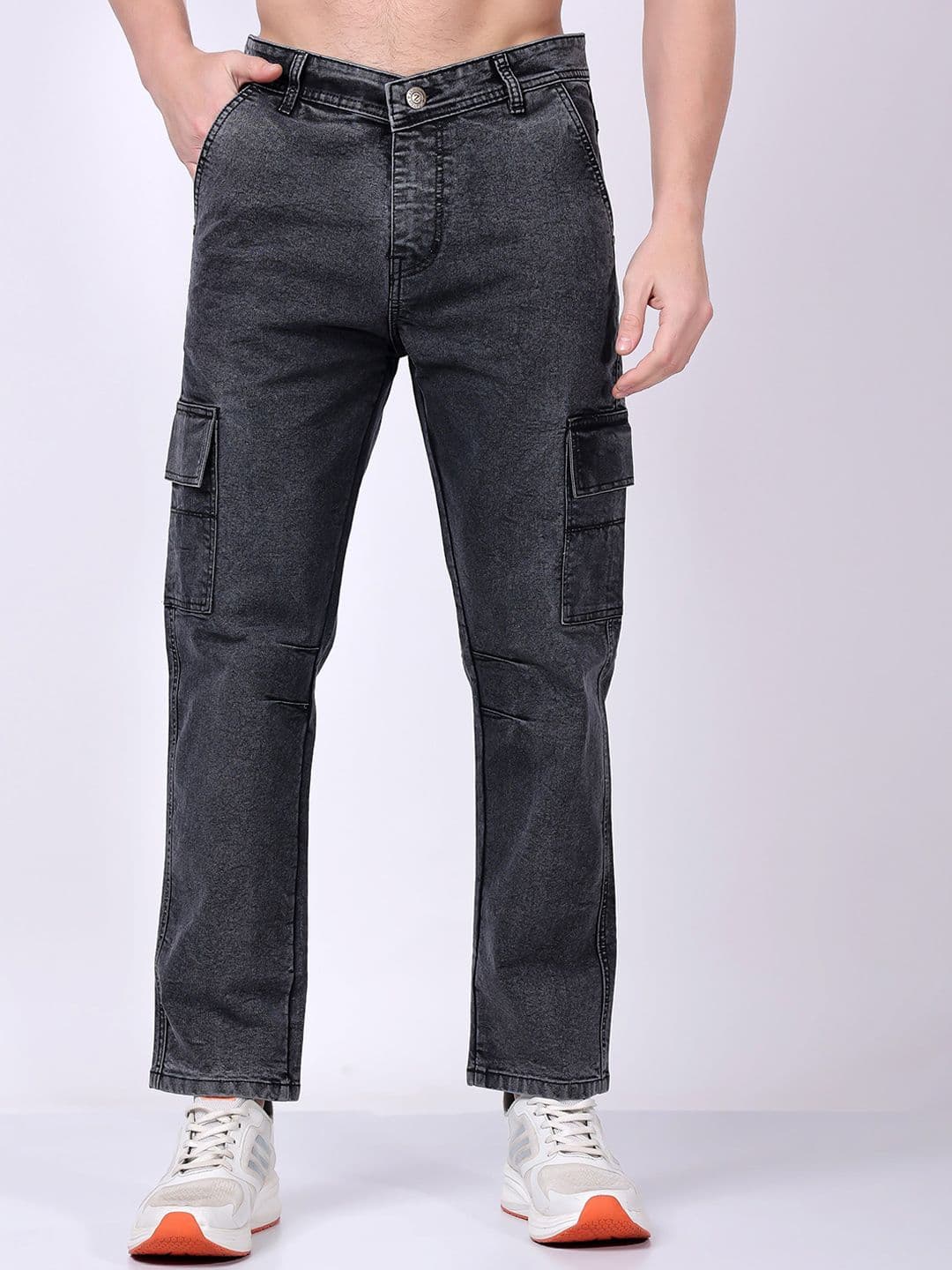 ZAYSH Men Regular Fit Mid-Rise Light Fade Jeans - view 1