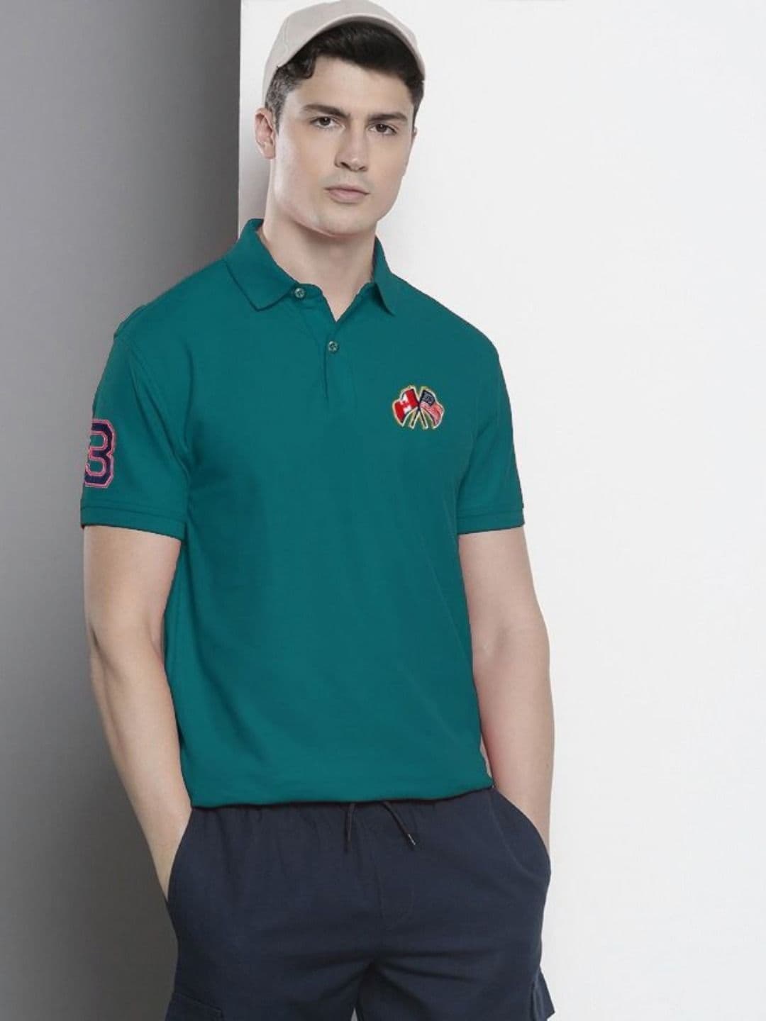 SZN Men Polo Collar Moisture Wicking T-shirt - view 1