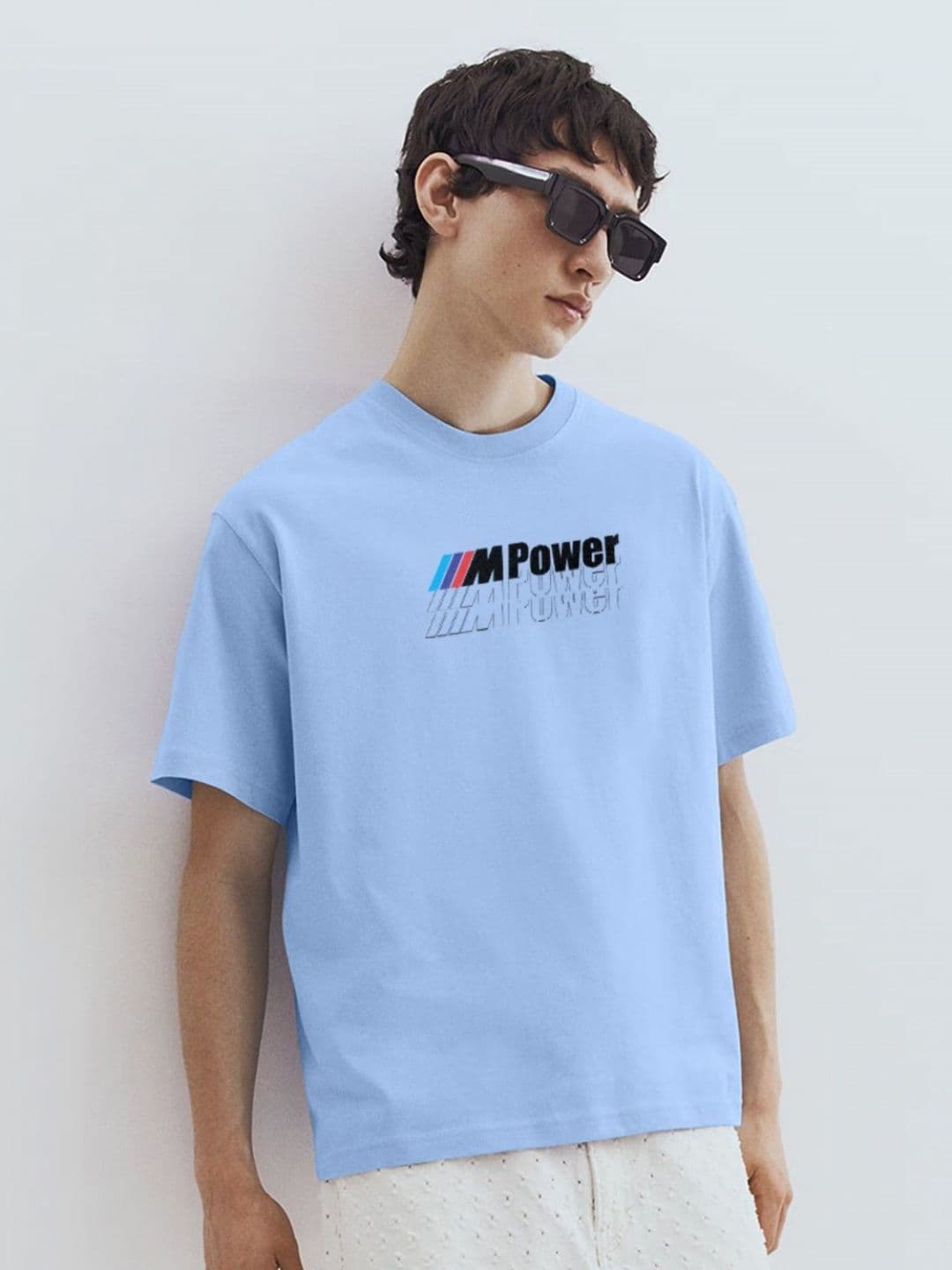 TOGS & TERRE Men Typography Printed Round Neck Cotton Oversized T-shirt - view 1