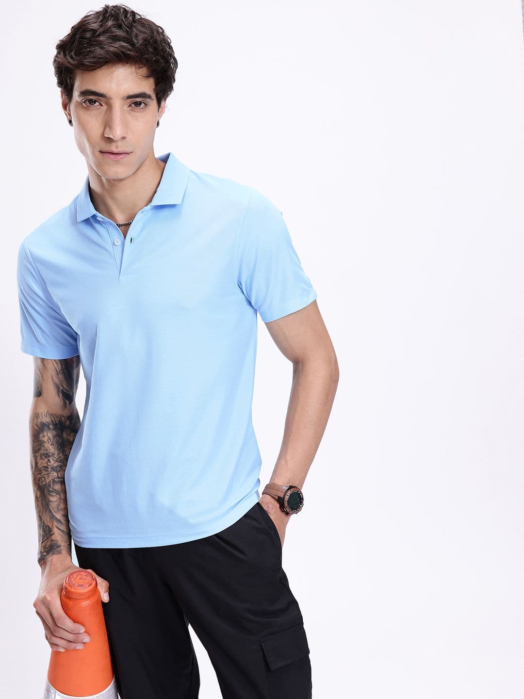 Kook N Keech Polo Collar Dry - Fit Golf T-shirt - view 1
