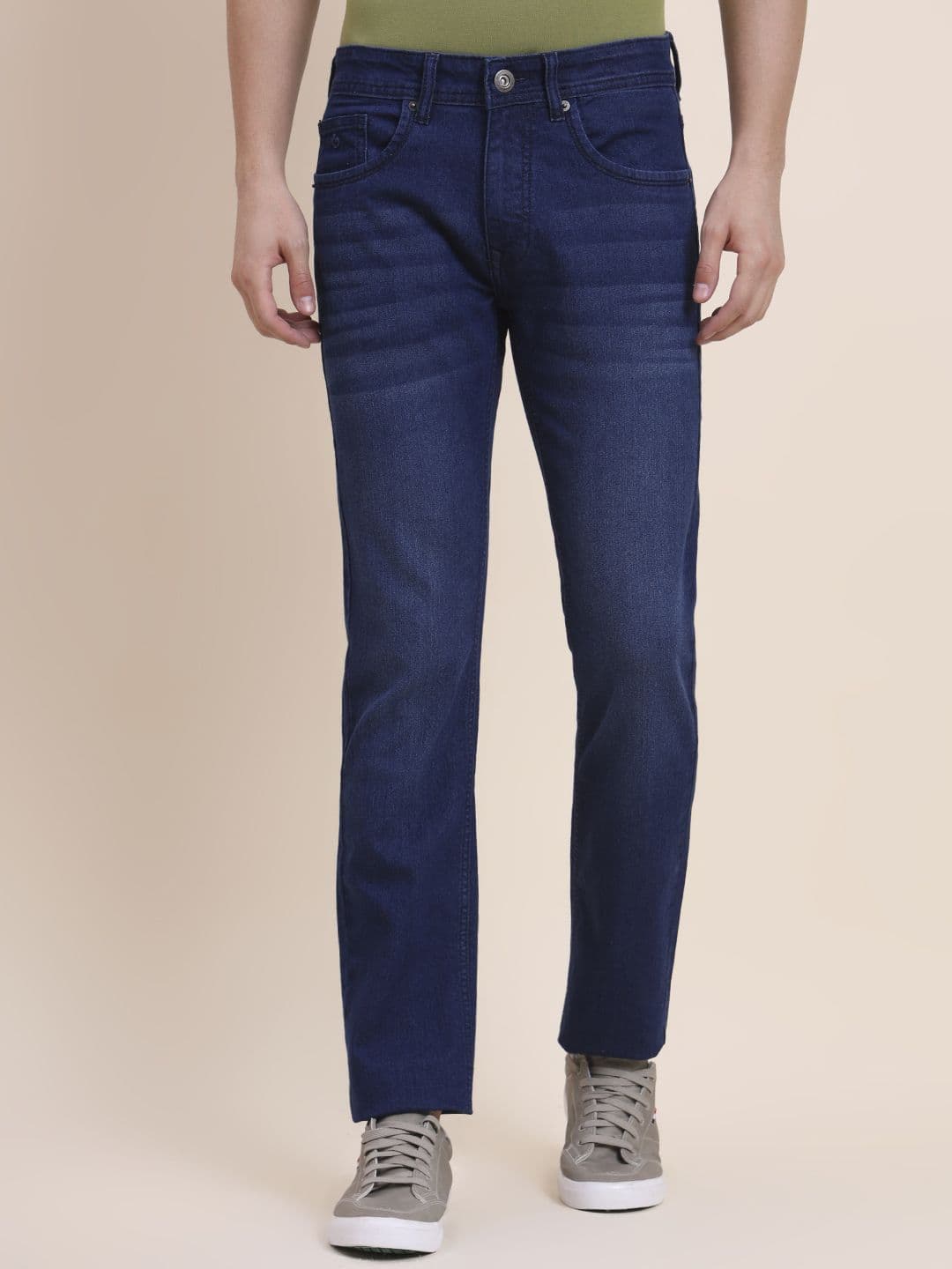 Greenfibre Men Slim Fit Mid-Rise Jeans - view 1