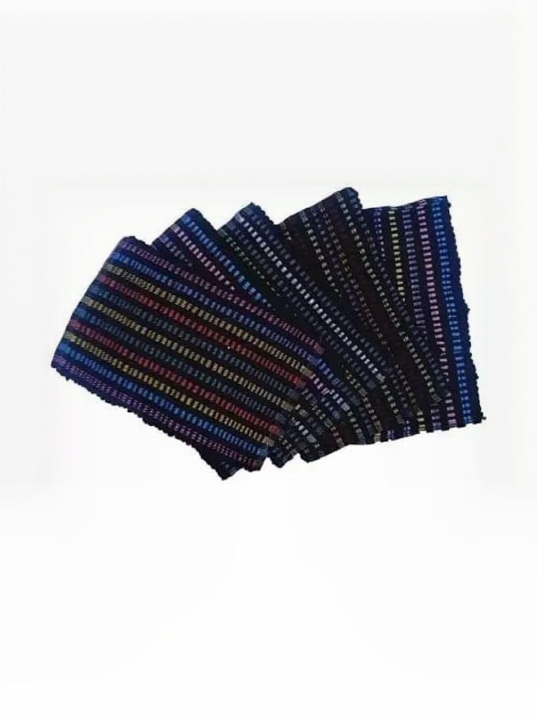 CROWN MATTINGS Blue 1400 GSM Cotton Bath Rugs - view 1