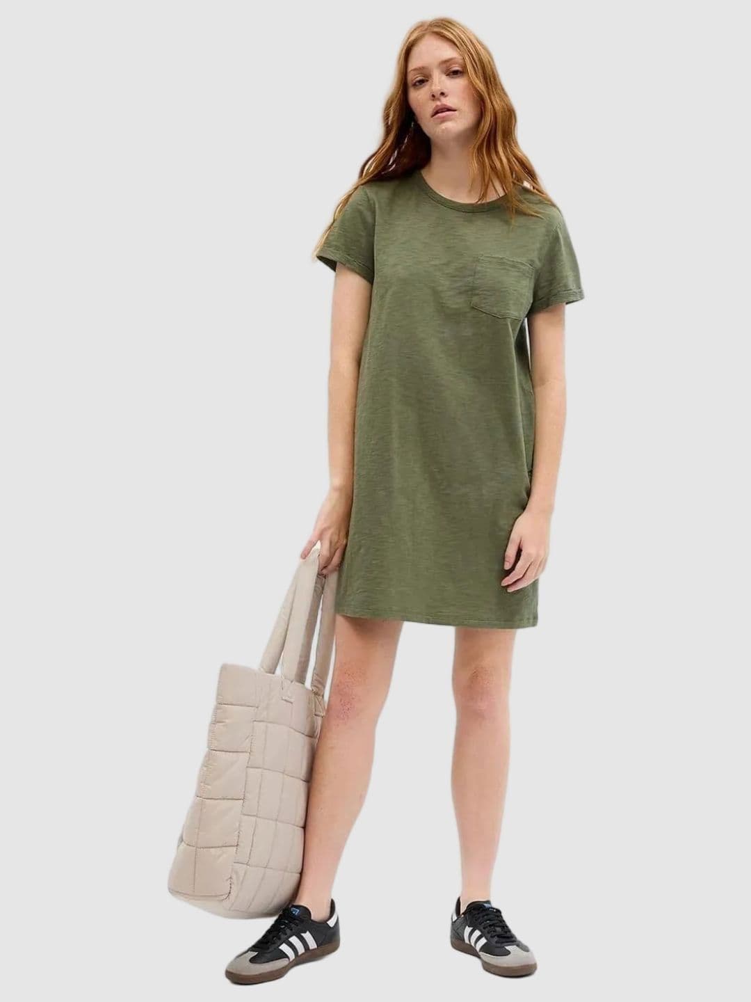 GAP Pure Cotton Melange T-Shirt Dress - view 1