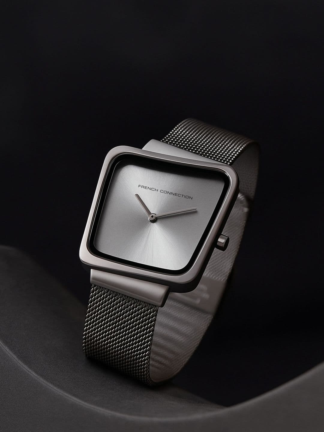 French Connection Eclatia Women Square Dial Bracelet Style Straps Analogue Watch FCU6SM - view 1