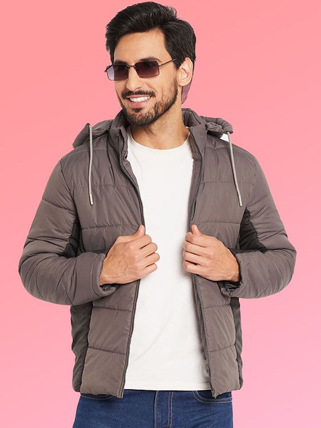 VERO AMORE Hooded Lightweight Puffer Jacket - view 1