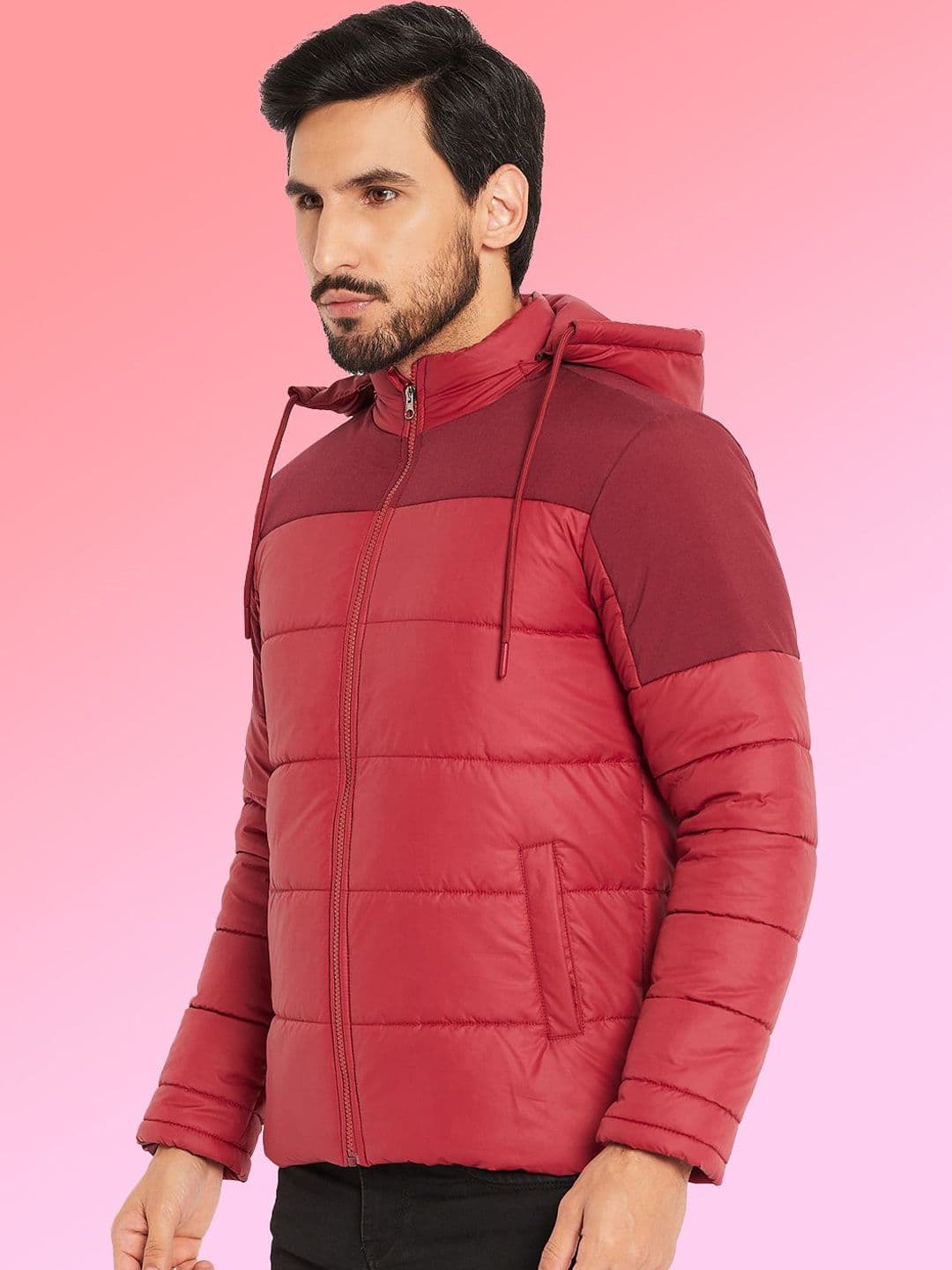 VERO AMORE Hooded Lightweight Puffer Jacket - view 1
