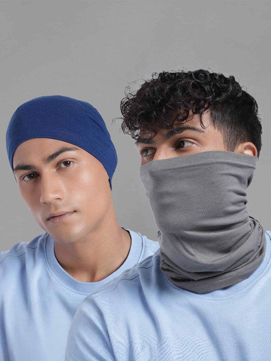 Heelium Unisex Pack of 2 Bamboo Soft Odour-free & Breathable Multipurpose Bandana - view 1