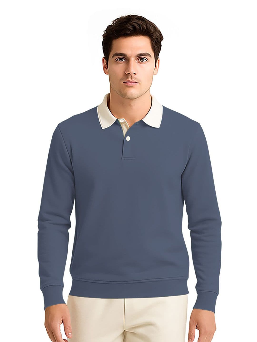 BULLMER Polo Collar Long Sleeves T-shirt - view 1