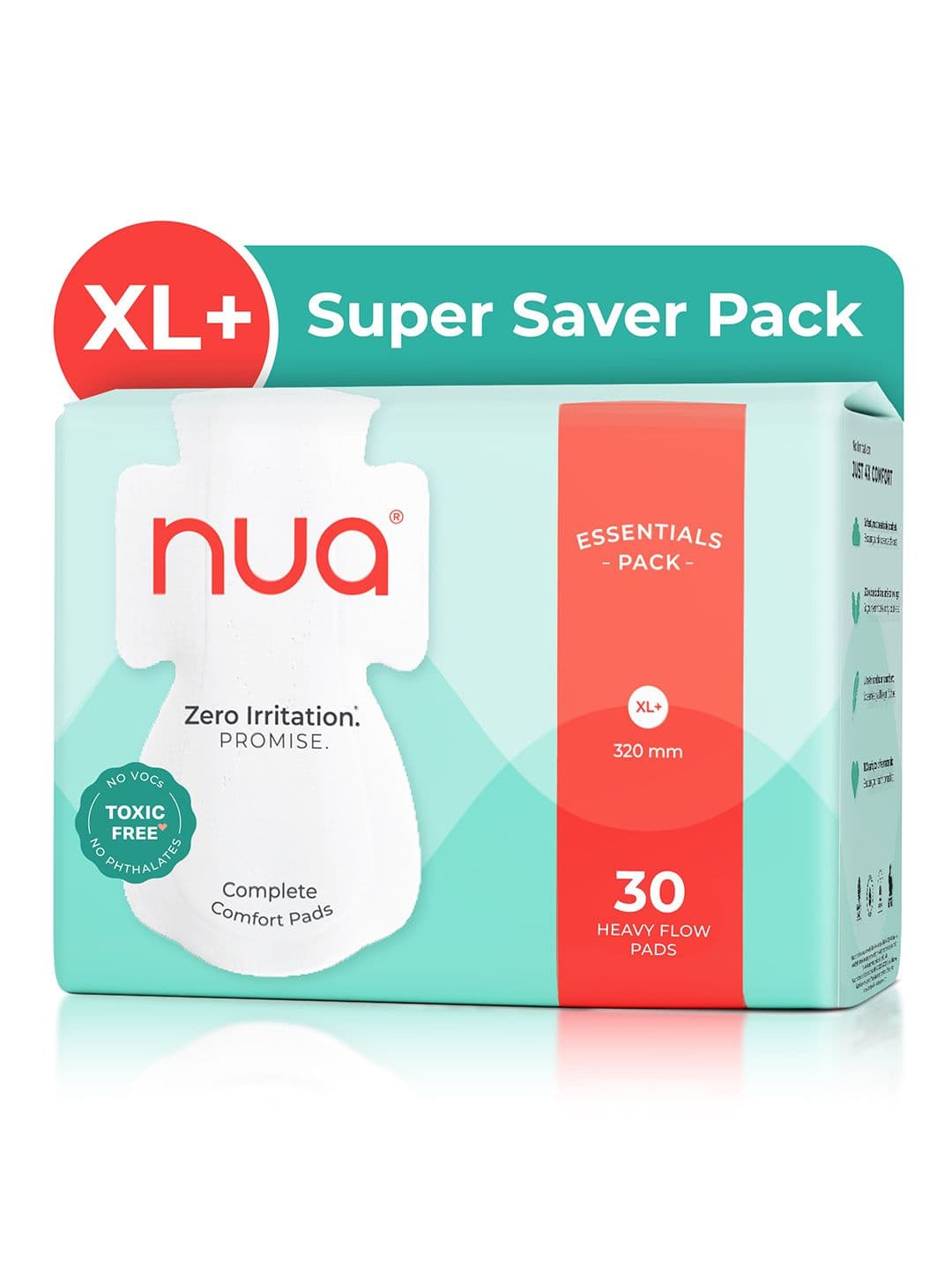 Nua Complete Comfort 30 Heavy Flow pads - view 1