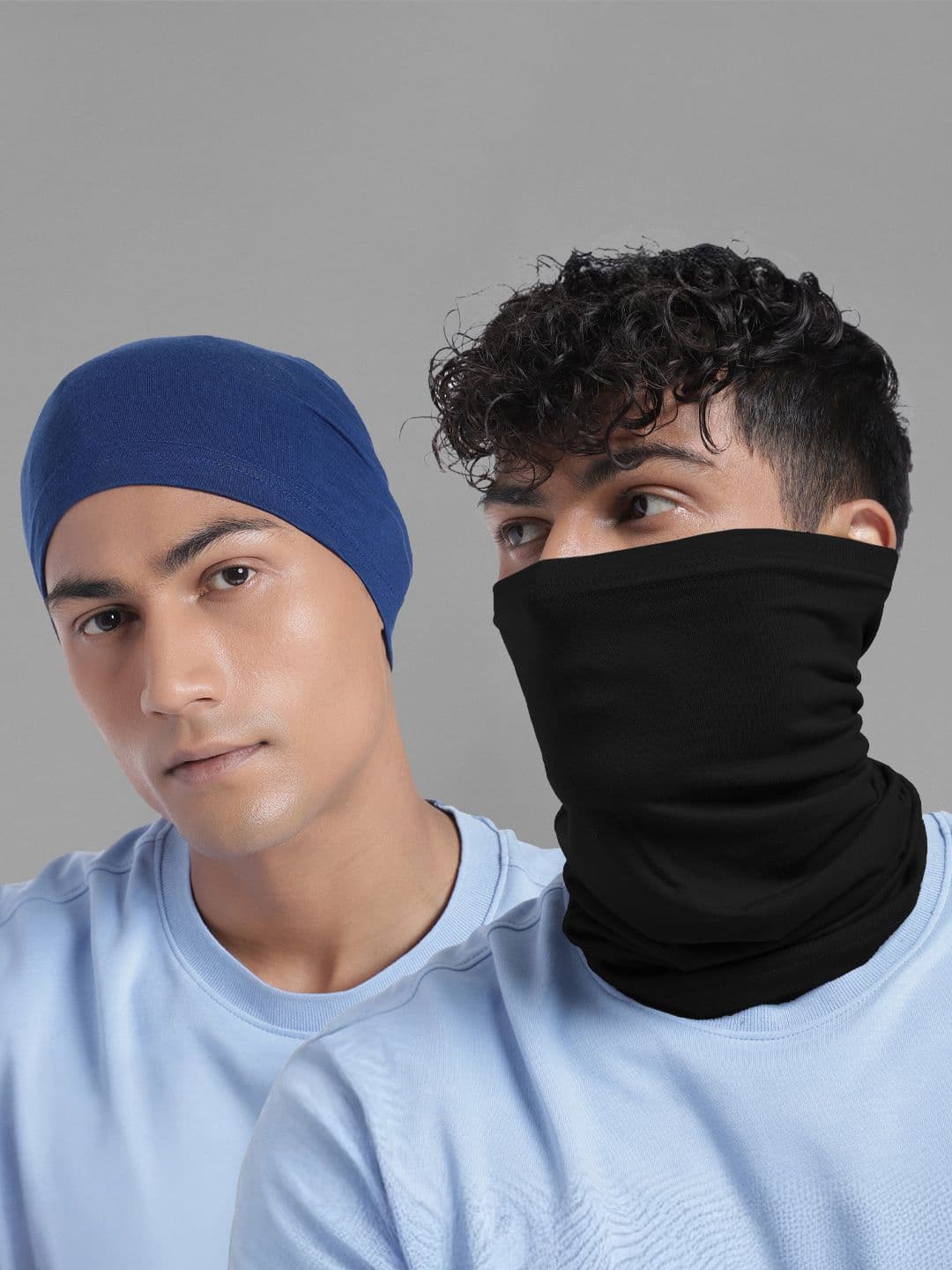 Heelium Unisex Pack of 2 Bamboo Soft Odour-free & Breathable Multipurpose Bandana - view 1