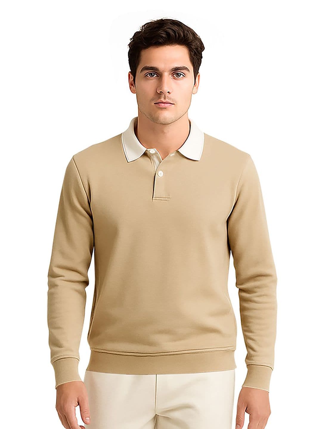 BULLMER Polo Collar Long Sleeves T-shirt - view 1
