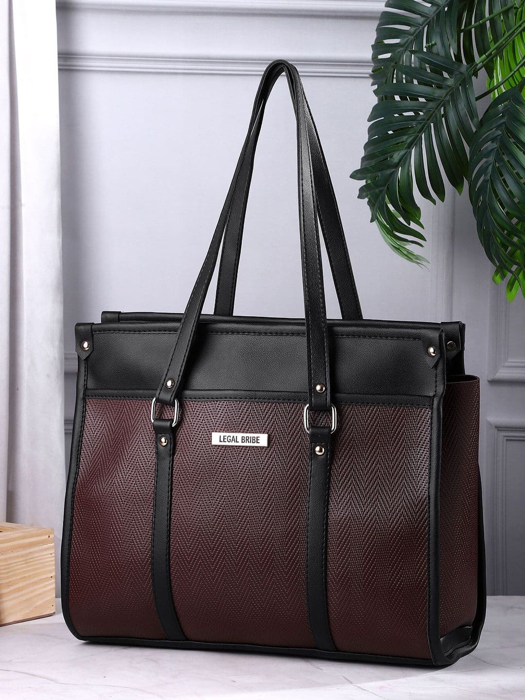 LEGAL BRIBE PU Shopper Tote Bag - view 1