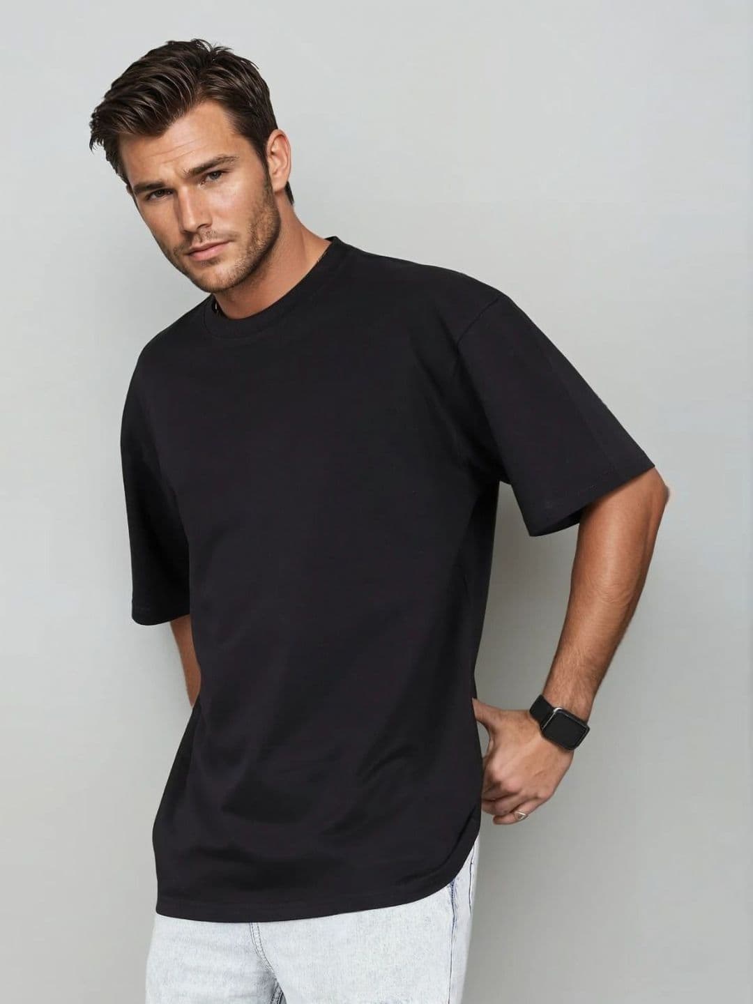 Mast & Harbour Men Pure Cotton Pockets T-shirt - view 1