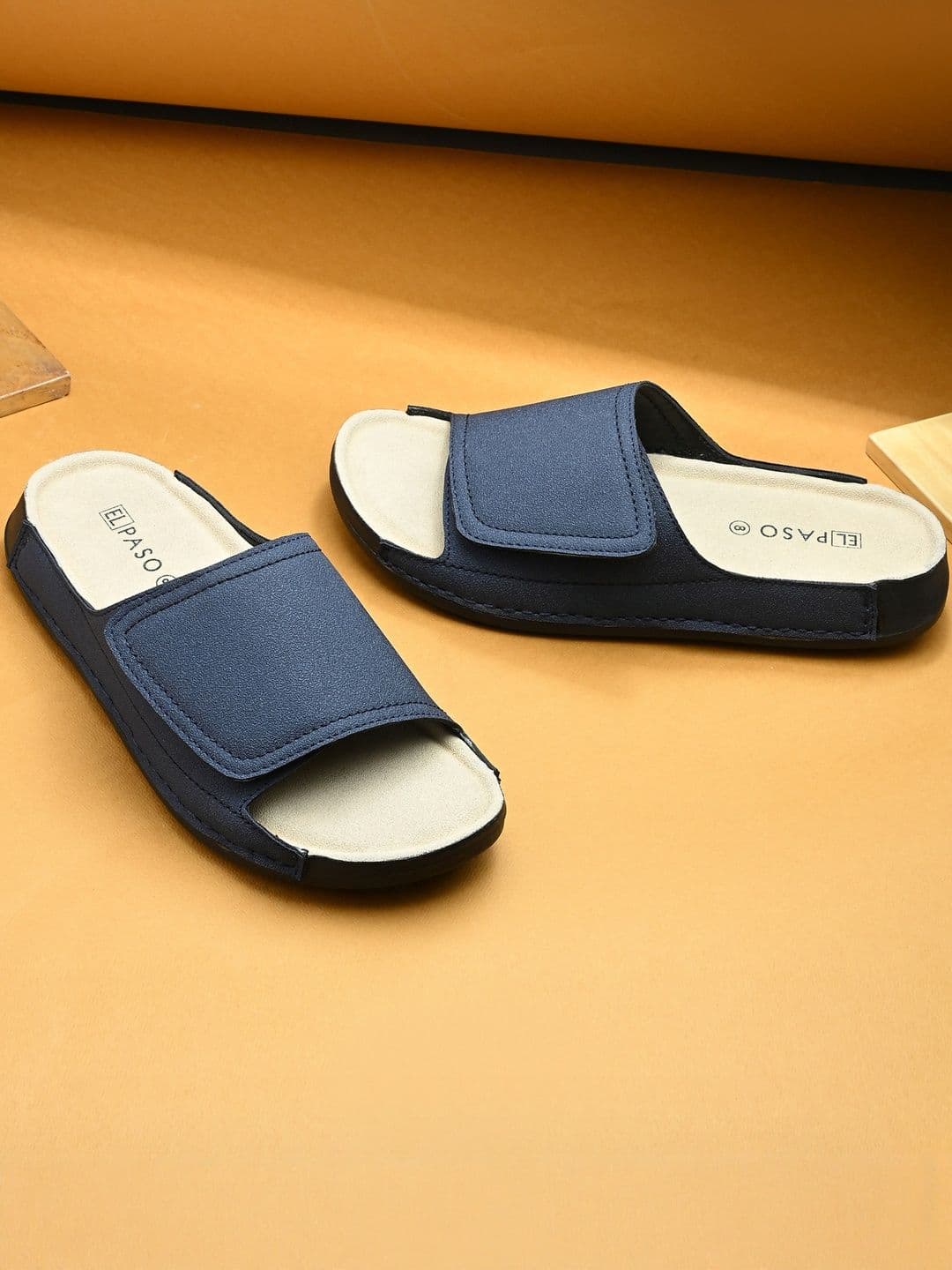 El Paso Men Synthetic Sandals - view 1