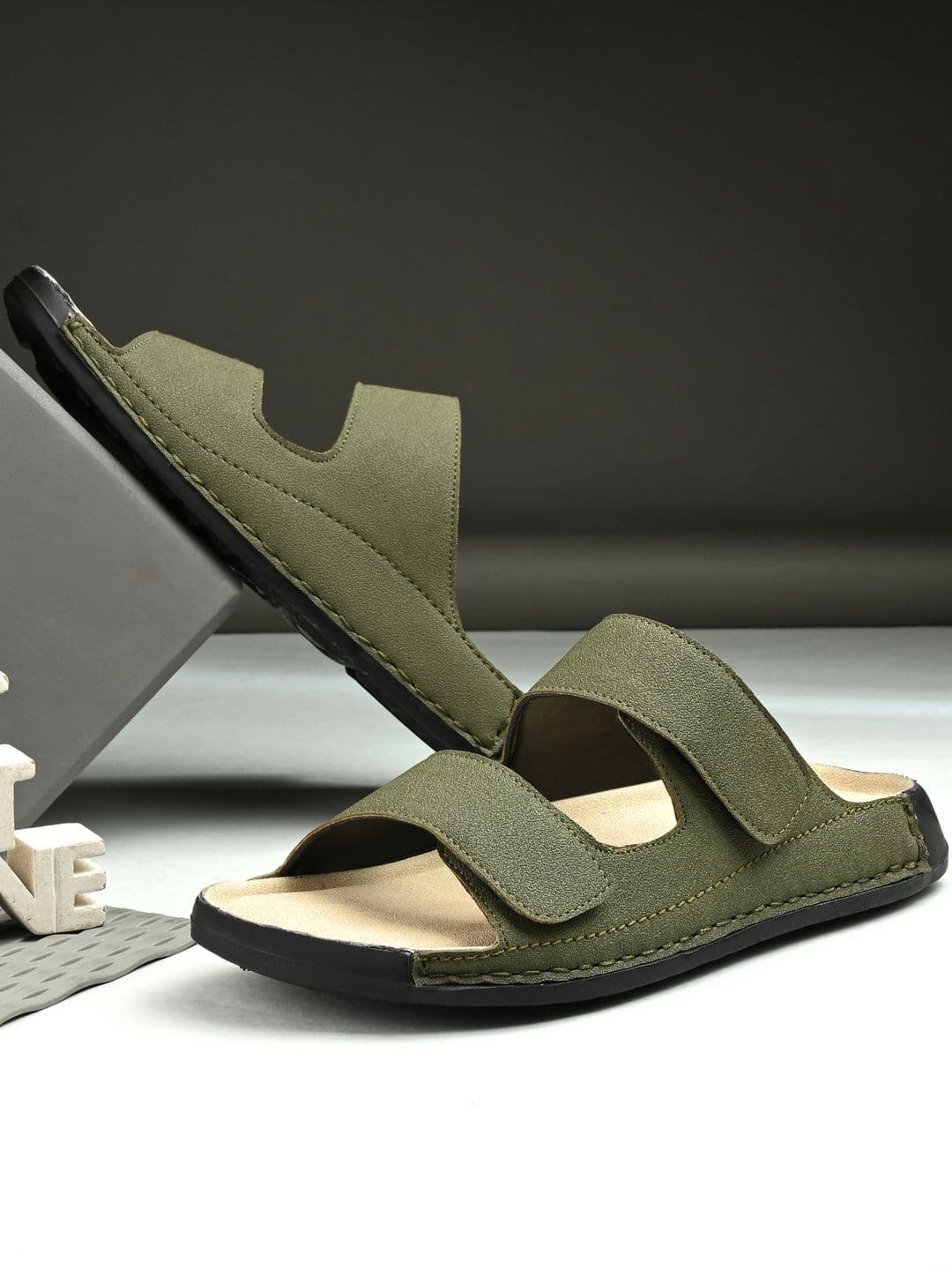 El Paso Men Comfort Sandals - view 1
