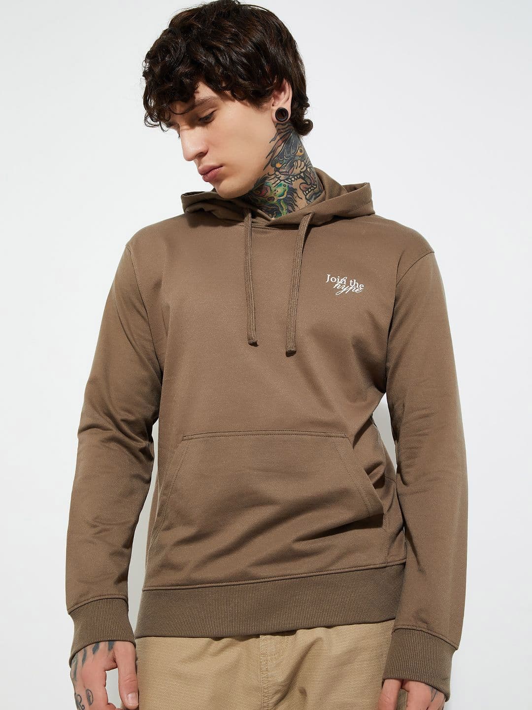max Men Long Sleeves Hooded Pullover Sweatshirt - view 1