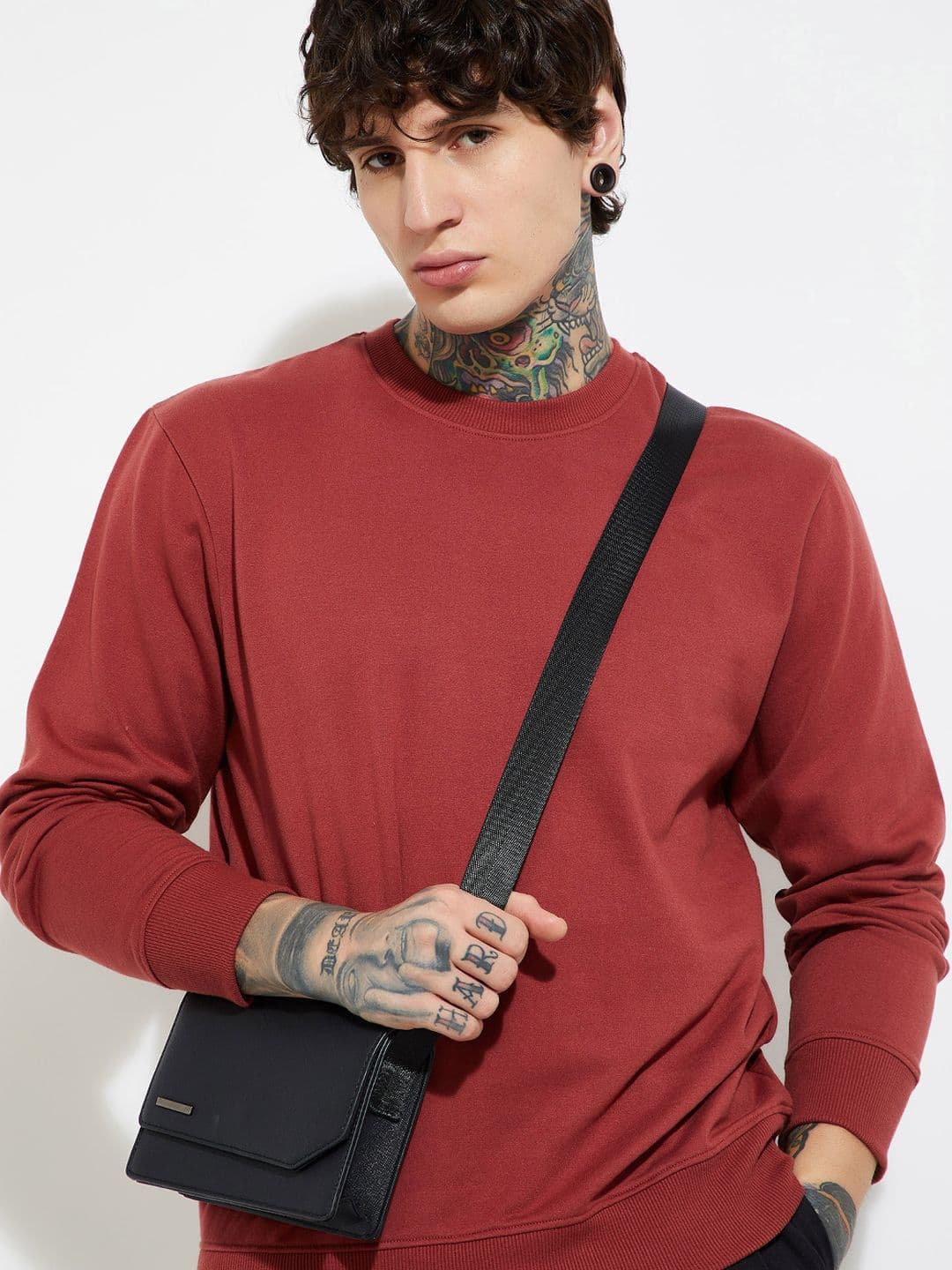 max Men Round Neck Pullover Sweatshirt - view 1