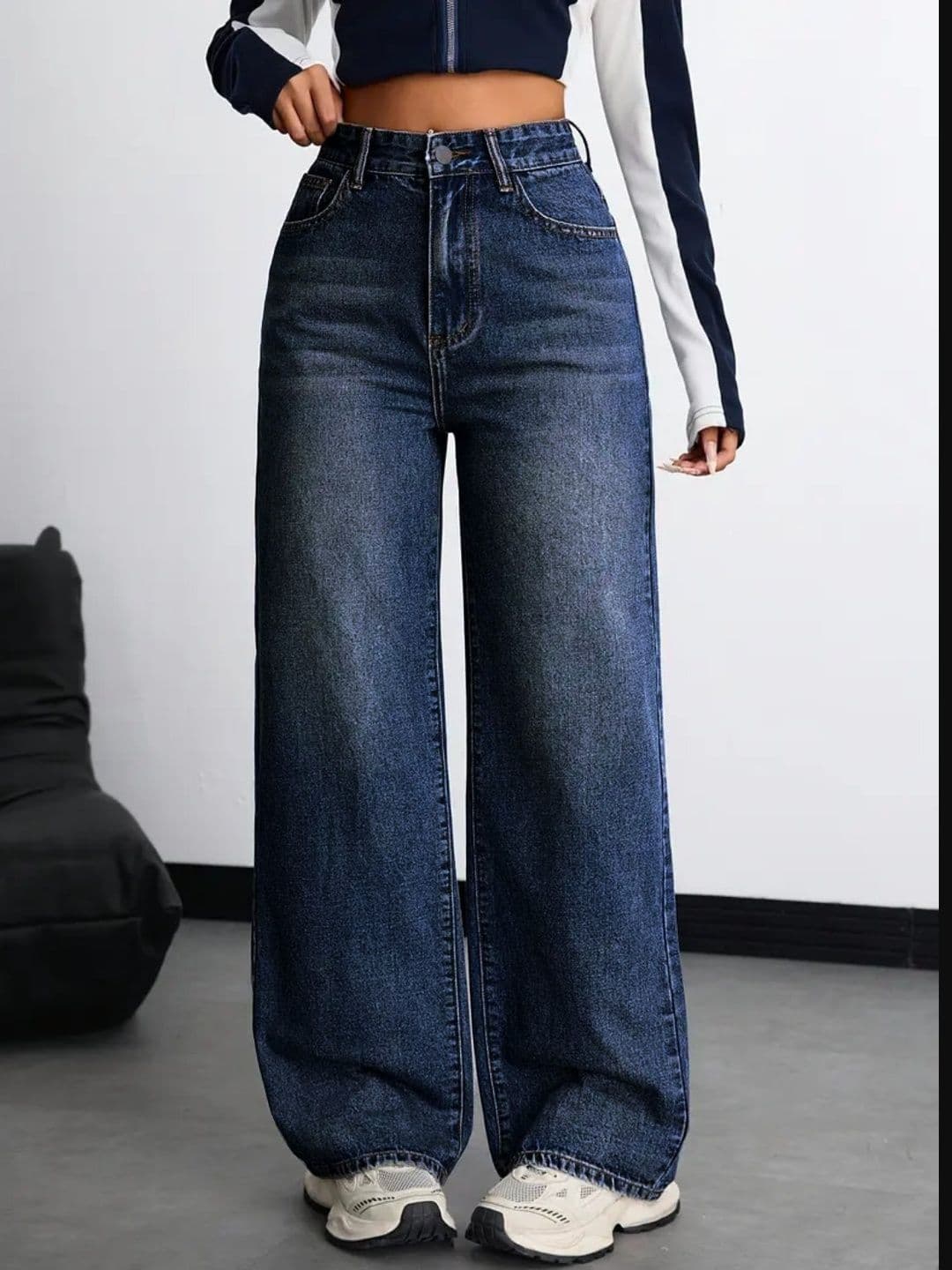 Nifty Women High-Rise Baggy Fit Jeans - view 1